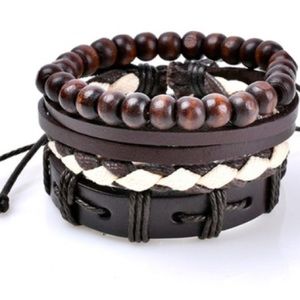 Unisex Leather Bracelet